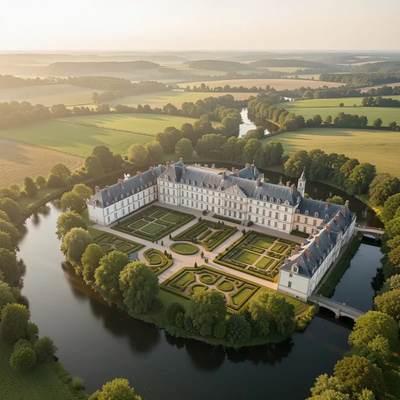 Carte des châteaux de la Loire : lire le Val de Loire par département