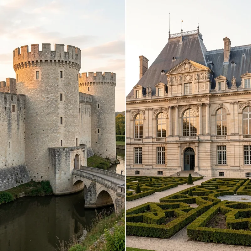 Différence château fort et château Renaissance : tout comprendre